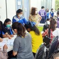 ส่งมอบหีบบัตรเลือกตั้งสมาชิกและนายกองค์การบริหารส่วนตำบลแม่วะ ... Image 1